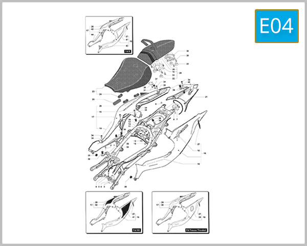 E04 - Rear Fairing Assembly