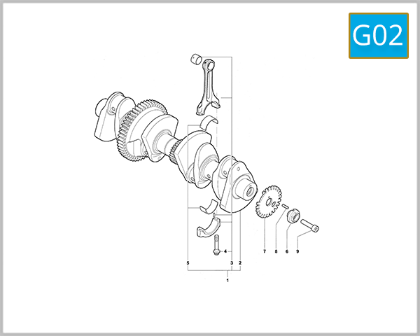 G02 - Crank Shaft Assembly