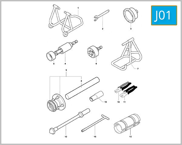 J01 - Service Tools (Frame)