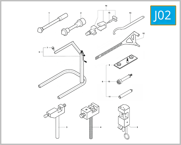 J02 - Service Tools (Frame)
