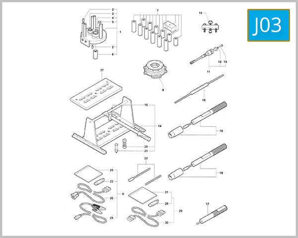 J03 - Service Tools (Engine)