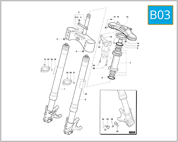 B03 - Front Suspension Assembly