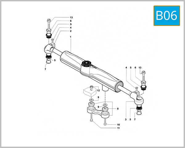B06 - Steering Damper (F4 - F4 R)