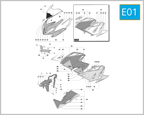 E01 - Fairing Assembly
