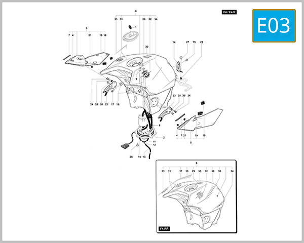 E03 - Fuel Tank Assembly