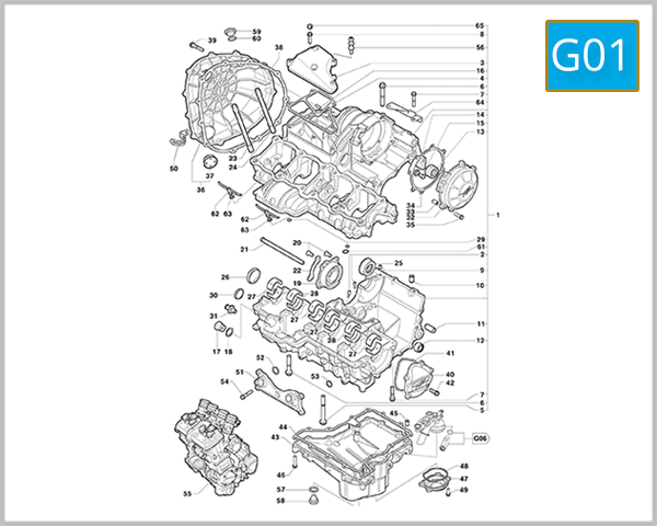 G01 - Cranckase Assembly