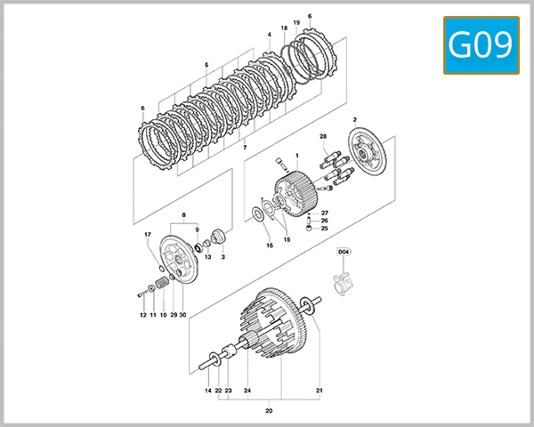 G09 - Clutch Assembly