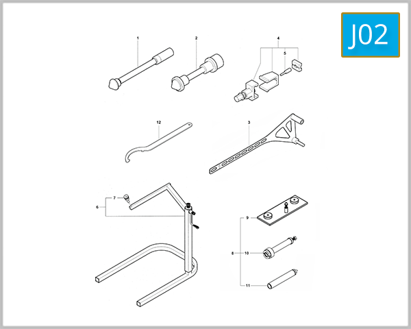 J02 - Service Tools (Frame)