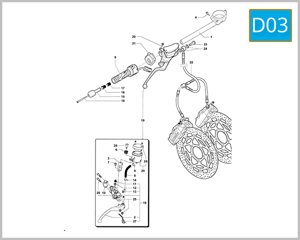 D03 - Handlebar right