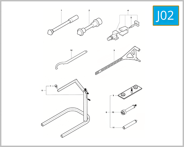 J02 - Service Tools (Frame 2)