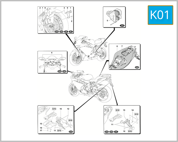 K01 - Variations USA-CDN-CHN-THA-RC-AUS