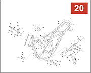 020 - FRAME FOOT RESTS