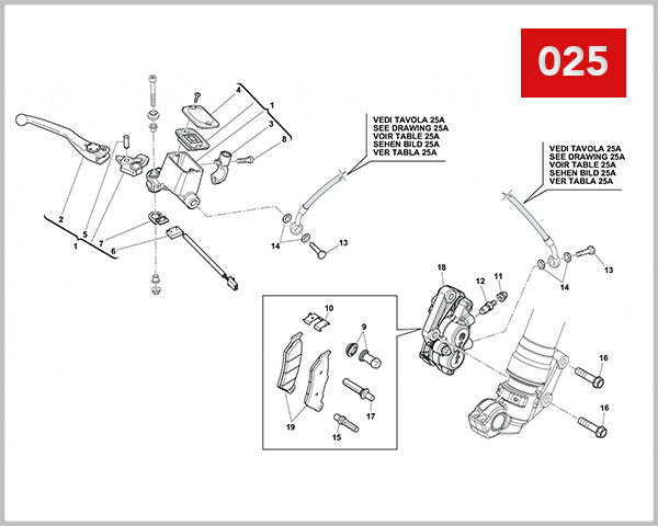 025 - FRONT BRAKING SYSTEM