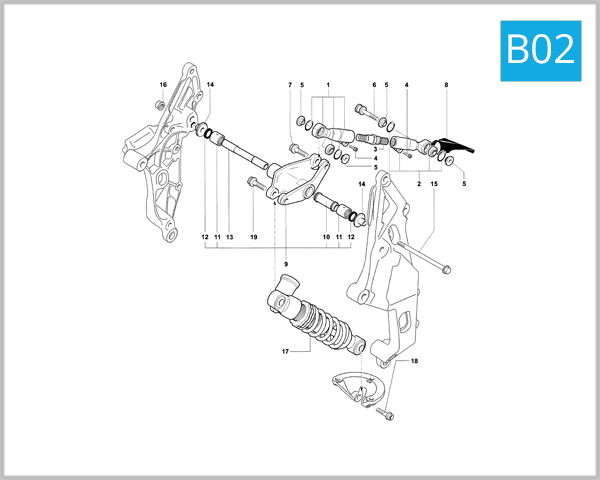 B02 - Rear Suspension Assembly