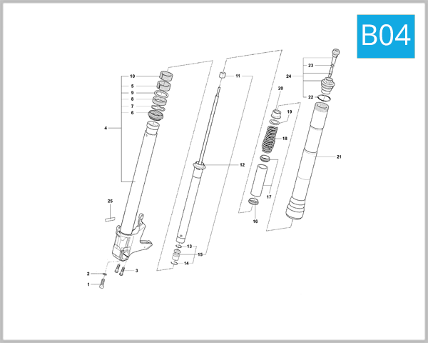 B04 - Right-Hand Fork (B4 989 R)