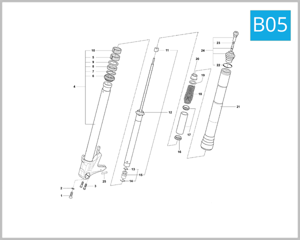 B05 - Left-Hand Fork (B4 989 R)