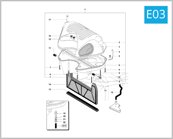 E03 - Airbox Assembly