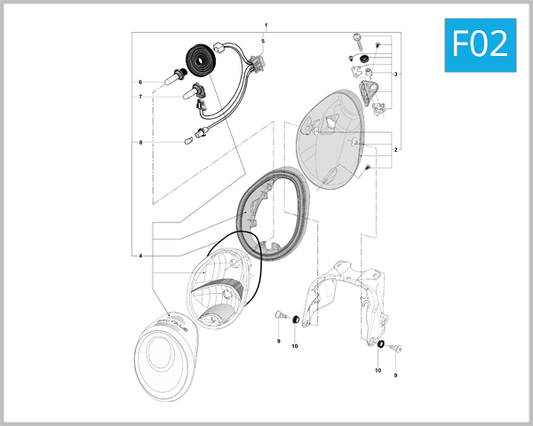 F02 - Front Headlight