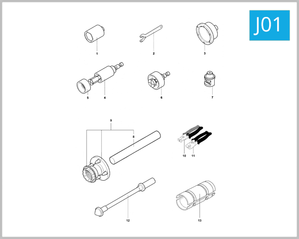 J01 - Service Tools (Frame)