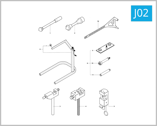 J02 - Service Tools (Frame)