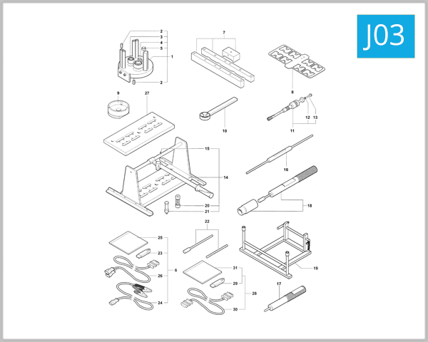 J03 - Service Tools (Engine)