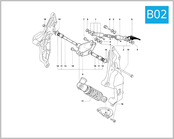 B02 - Rear Suspension Assembly