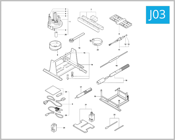J03 - Service Tools (Engine)