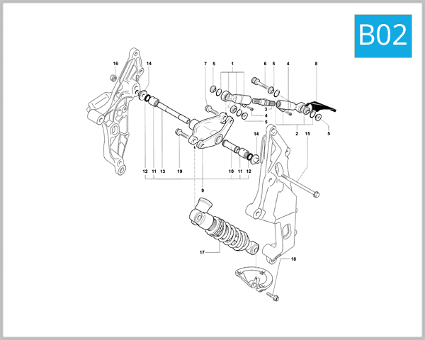 B02 - Rear Suspension Assembly