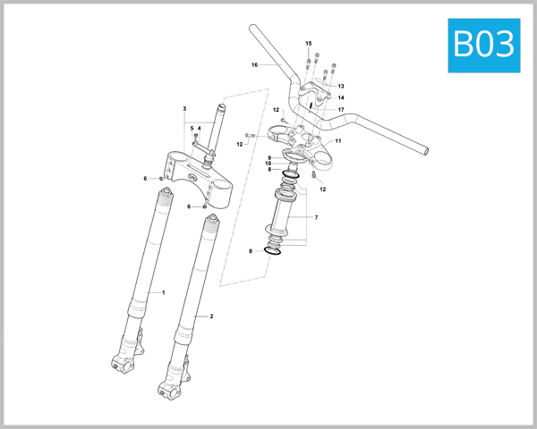 B03 - Front Suspension Assembly