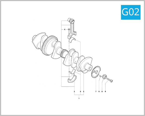 G02 - Crank Shaft Assembly