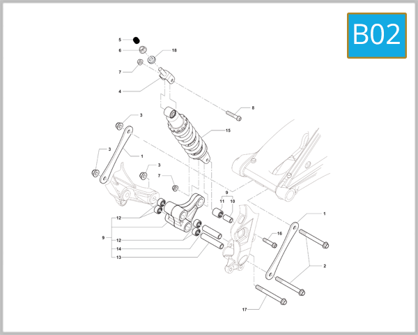 B02 - Rear Suspension Assembly