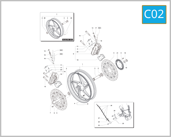 C02 - Front Wheel Assembly