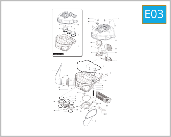 E03 - Airbox Assembly