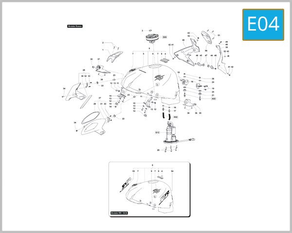 E04 - Fuel Tank Assembly