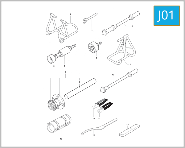 J01 - Service Tools (Frame)
