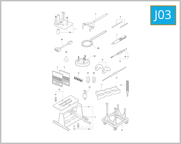 J03 - Service Tools (Engine)