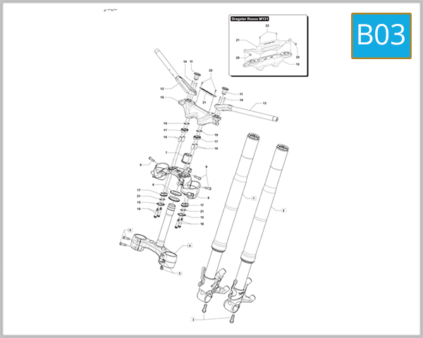 B03 - Front Suspension Assembly
