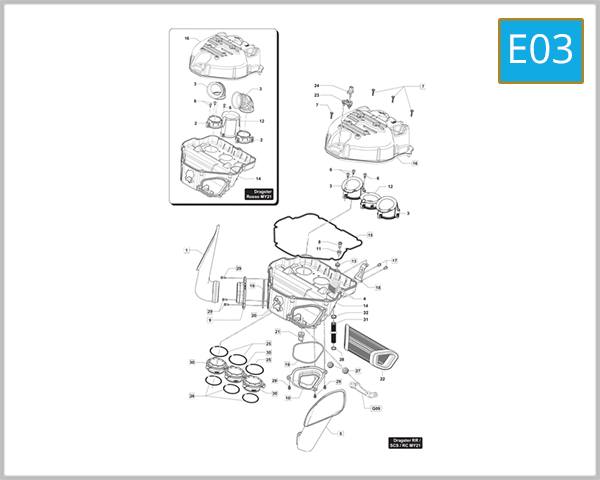 E03 - Airbox Assembly