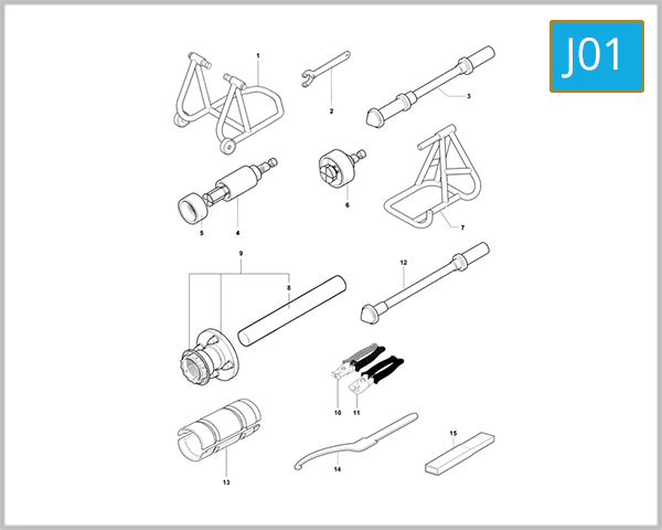 J01 - Service Tools (Frame)