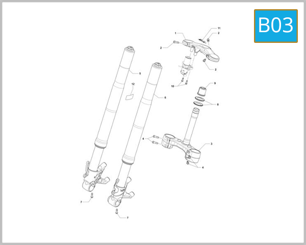 B03 - Front Suspension Assembly