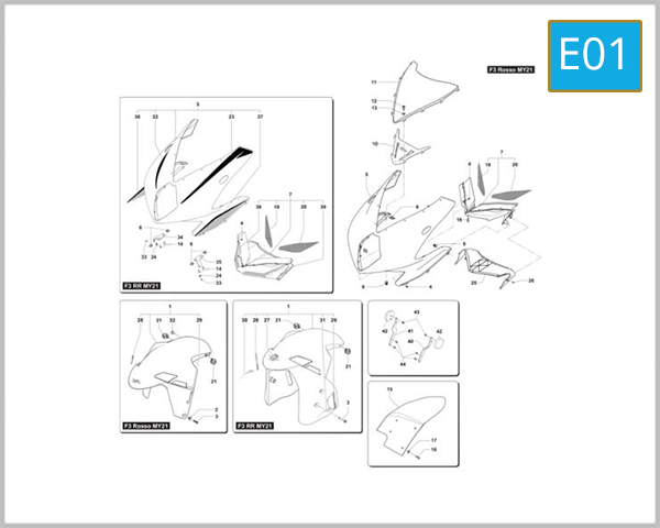 E01 - Cowling Front Fender