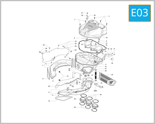 E03 - Airbox Assembly