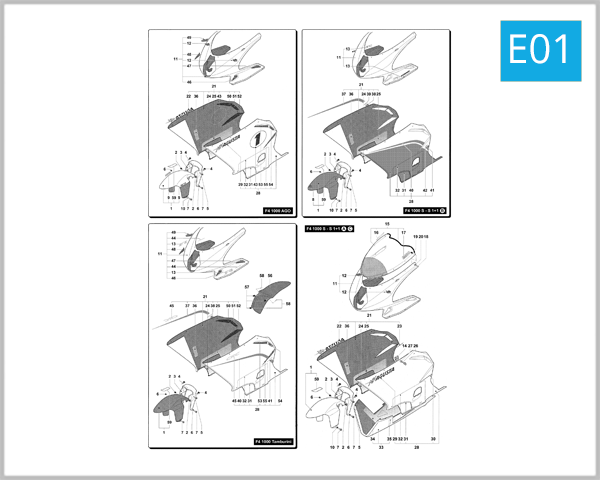 E01 - Fairing Assembly