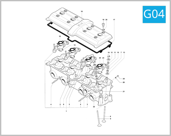 G04 - Cylinder Head Assembly