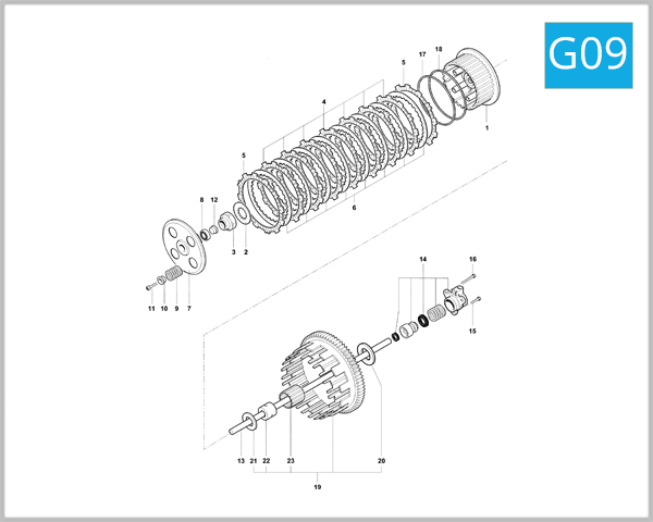 G09 - Clutch Assembly