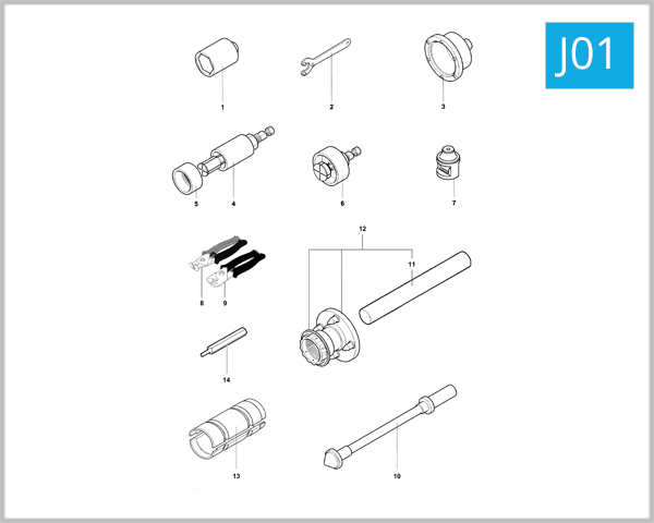 J01 - Service Tools (Frame)