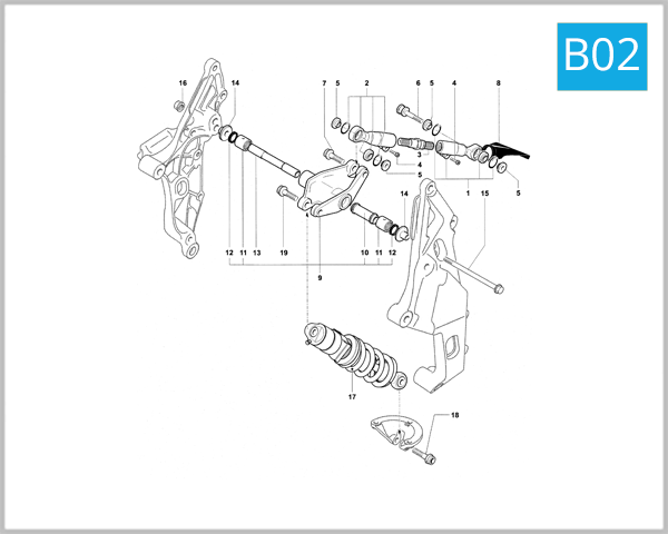 B02 - Rear Suspension Assembly