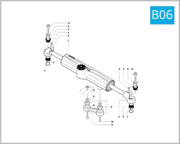 B06 - Steering Damper Assembly