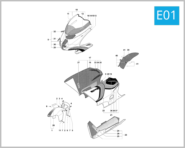 E01 - Fairing Assembly