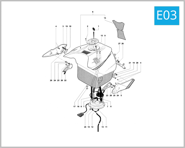 E03 - Fuel Tank Assembly